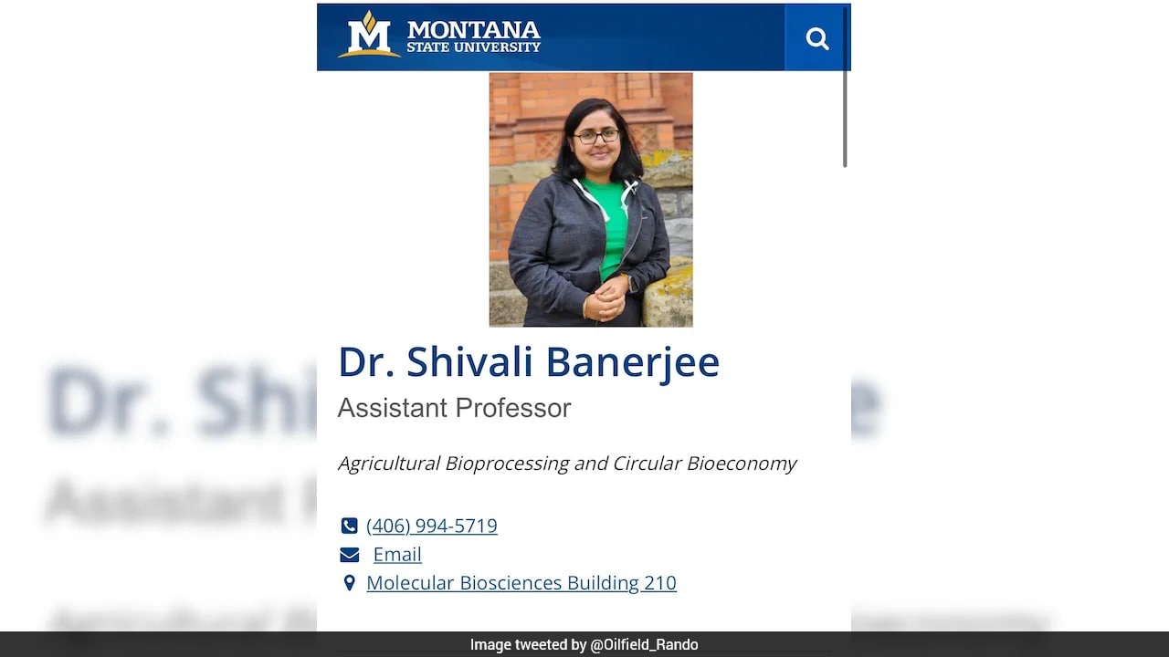 US Man Targets Indian Professor In Racist Post, Internet Highlights Her IIT Credentials
