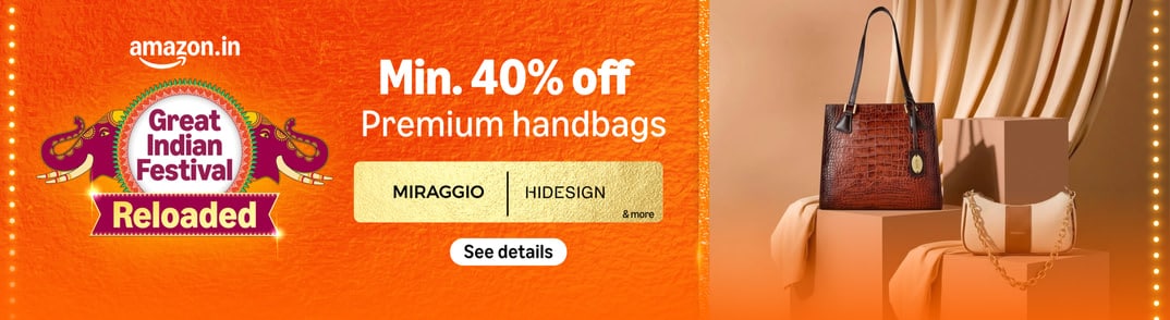 Great Indian Festival 2026: Top 5 Premium Handbags to Shop This Festive Season