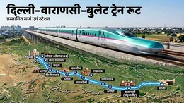 बनारस से सवा घंटे में लखनऊ, 50 मिनट में पटना... दिल्ली-वाराणसी बुलेट ट्रेन ने पकड़ी रफ्तार, DPR के साथ भूमि अधिग्रहण की तैयारी