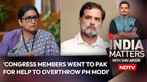'Congress Members Went To Pakistan For Help To Overthrow PM Modi': Smriti Irani Slams Rahul Gandhi