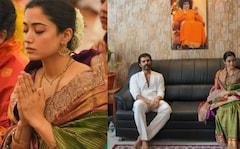 Amid <i>Ranabaali</i> Frenzy, Rashmika Visits Vijay's School In Puttaparthi
