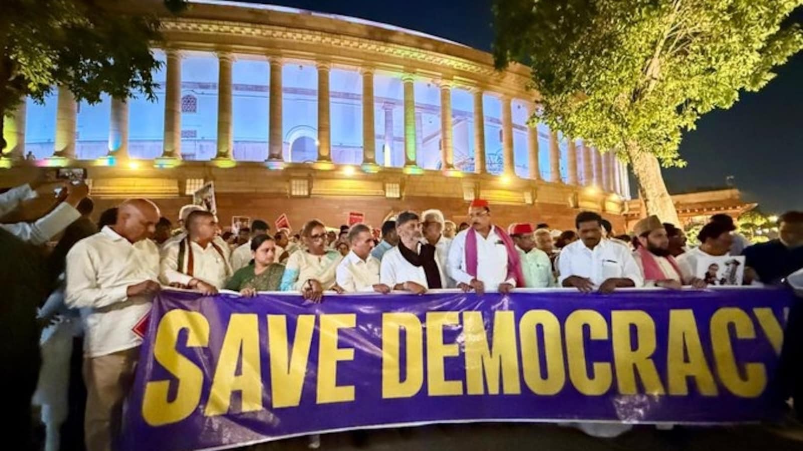 Delhi Protests CJP Rahul Gandhi Election Commission Gyanesh Kumar INDIA Bloc Opposition Live Updates News