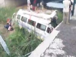 8 Killed, Many Injured As Bus Falls Into Ditch On Delhi-Mumbai Expressway In Rajasthan