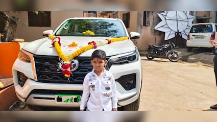 6-Year-Old Boy Wins Rs 50 Lakh Toyota Fortuner With Rs 200 Lucky Draw Coupon