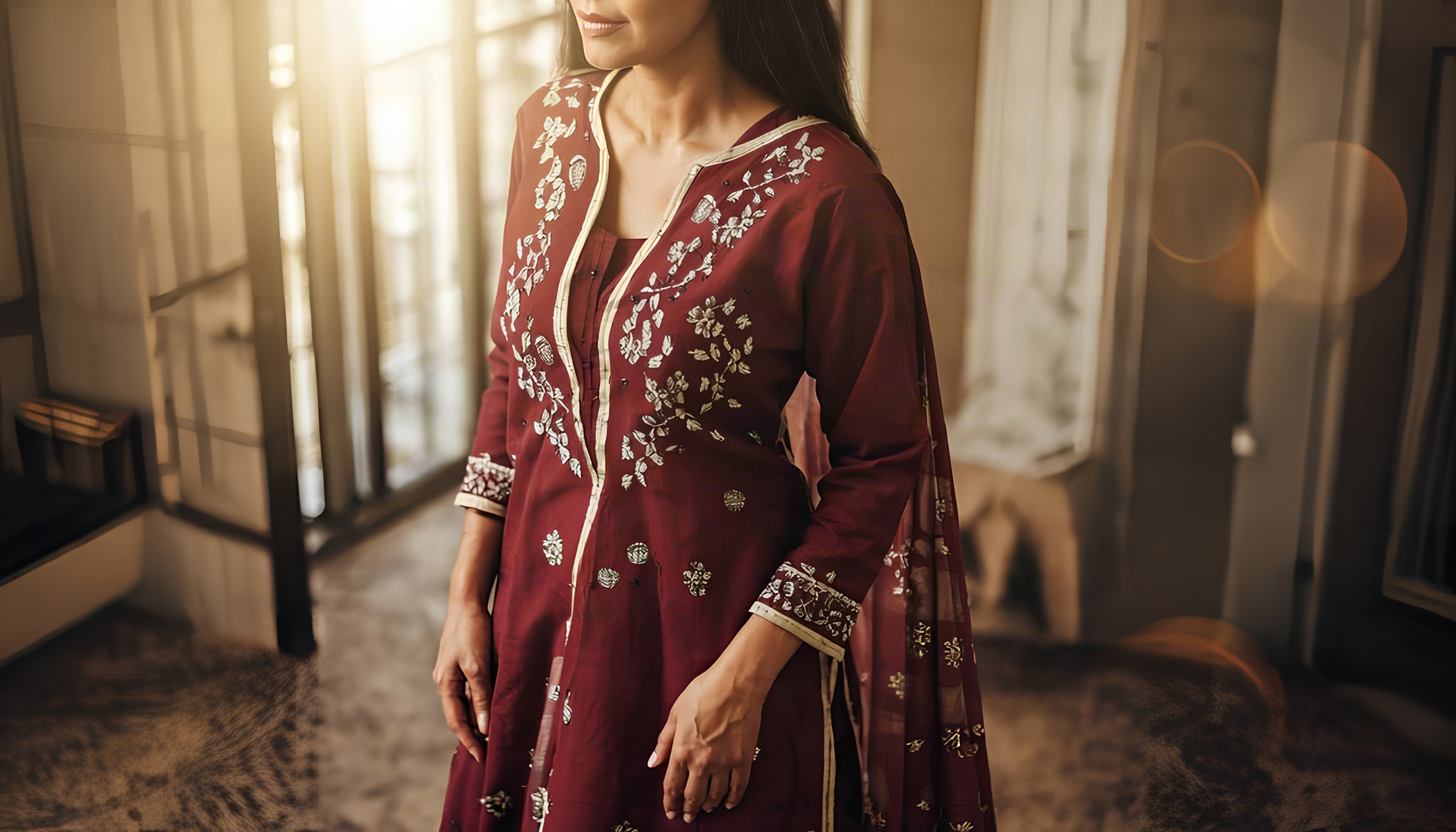 5 Best Chanderi Suits for an Elegant Diwali Evening 5 Best Chanderi Suits for an Elegant Diwali Evening