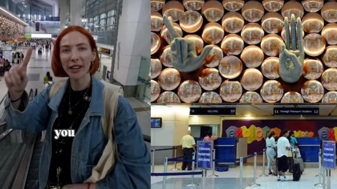"More Organised Than European Airports": Delhi Airport's Mudra Wall Impresses Foreign Traveller