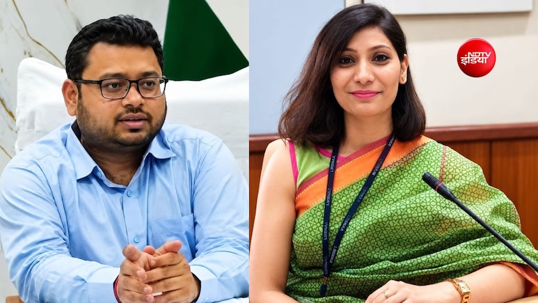 जब LBSNAA में द&zwj;िल दे बैठे IAS नितिन कुमार सिंह-साह&zwj;िला हीर! कभी एक साथ रहे DM