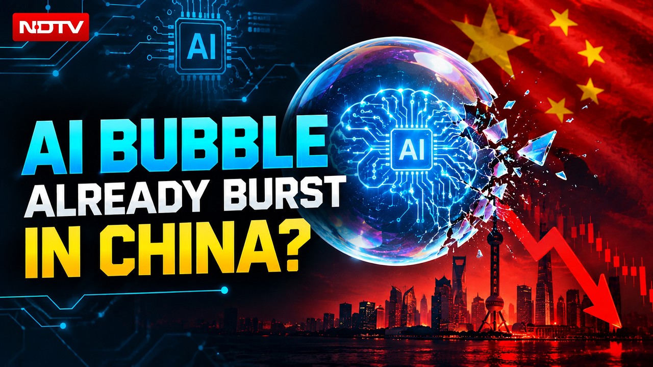 China's AI Stock Bubble Bursts? $480 Billion Wiped Out As Shares Plunge 40%