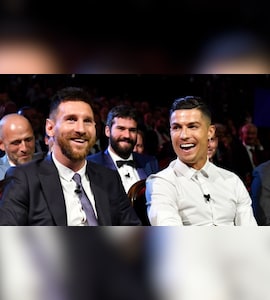 Cristiano Ronaldos Touching Tribute To Lionel Messi Wins Hearts: "A Hug" Cristiano Ronaldos Touching Tribute To Lionel Messi Wins Hearts: "A Hug"