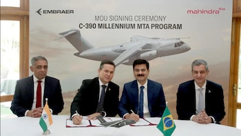 Mahindra, Embraer Identify Nagpur For C-390 Millennium Assembly Line In India