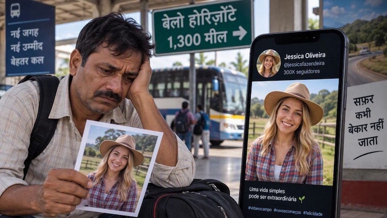 जिस लड़की को मान बैठा सपनों की रानी, 2000 KM दूर मिलने पहुंचा तो वो निकली AI