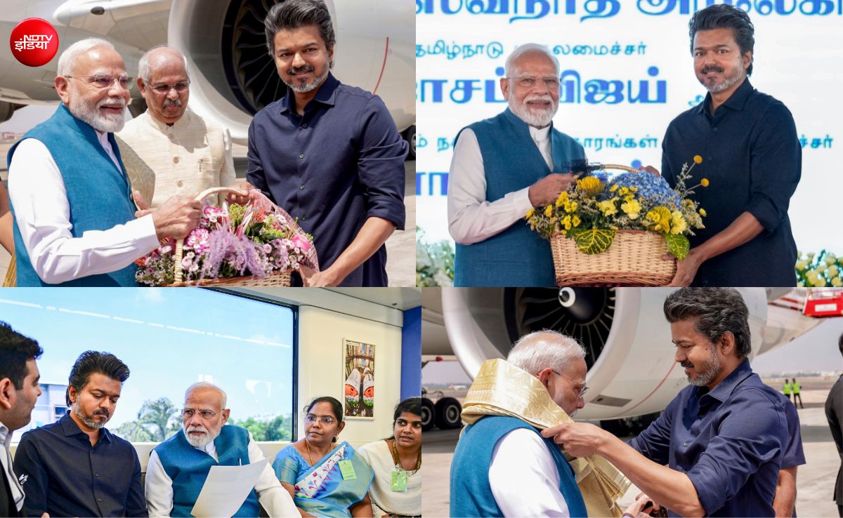 विजय-मोदी की केमेस्ट्री, एक दिन पहले राहुल गांधी संग दिखी दोस्ती; प्रोटोकॉल या कुछ और?