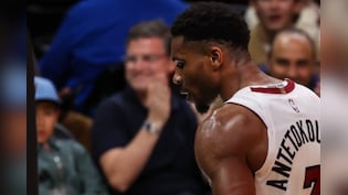 Giannis Antetokounmpo Says "I Didn&rsquo;t Come Here for This" As Miami Heat Fall To 0-3