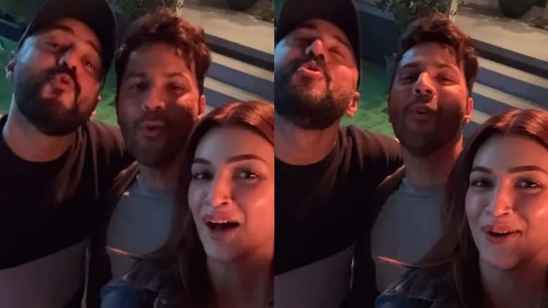Kriti Sanon, Varun Dhawan Reunite With Amar Kaushik, Fans Wonder If <i>Bhediya 2</i> Is Coming