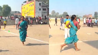 साड़ी में दौड़ी, जूते भी नहीं थे...परिवार पालने के लिए विधवा मां ने 10 मिनट की दौड़ 6 मिनट में की पूरी