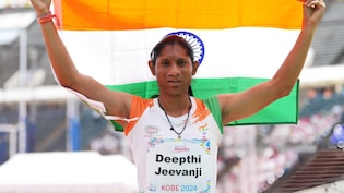 India's Deepthi Jeevanji Shatters Asian Para Games Record With Stunning Gold In Women's 400m T20