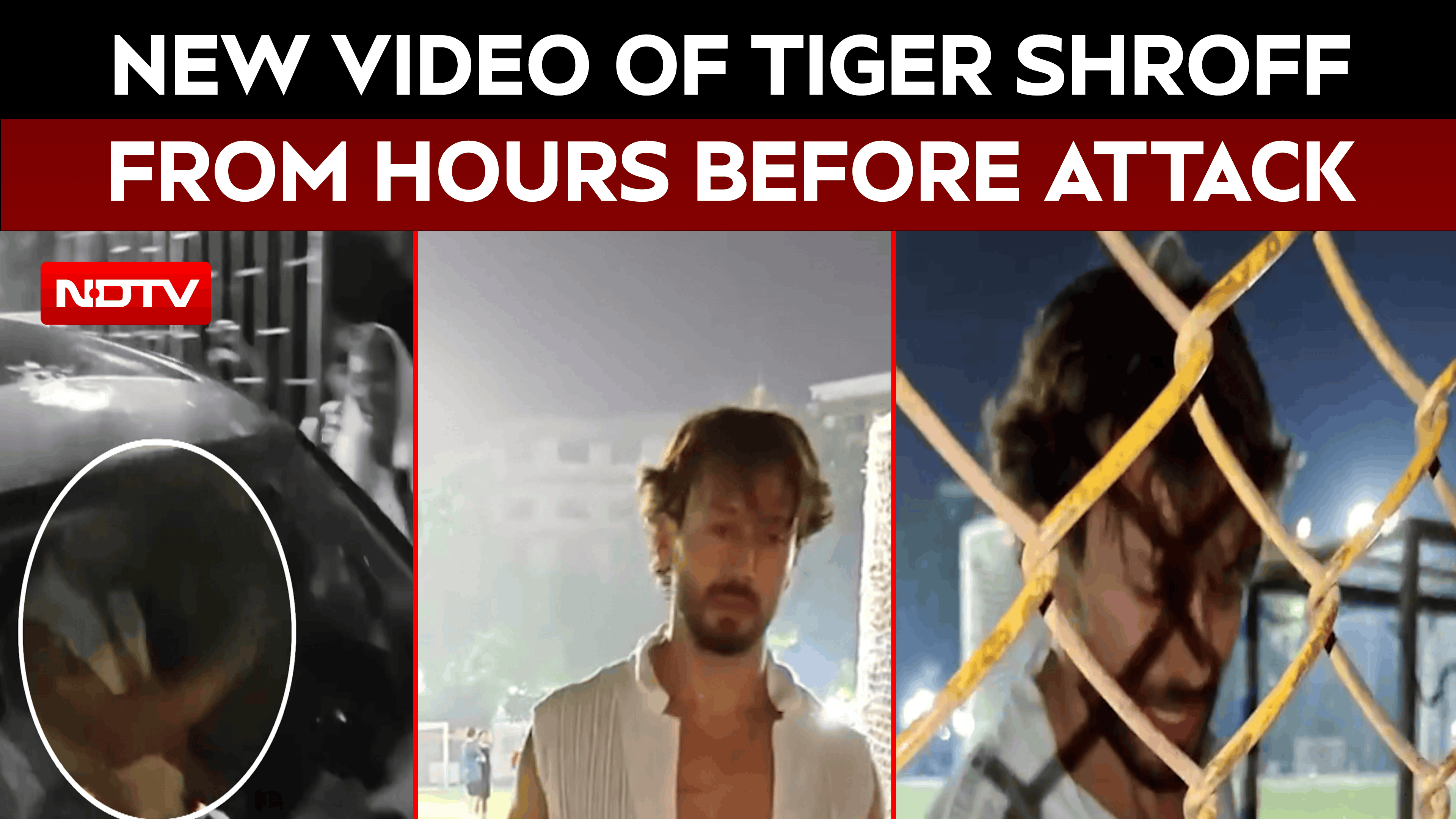 Tiger Shroff Shooting Probe | New Video Of Tiger Shroff Emerges From Hours Before Juhu Attack