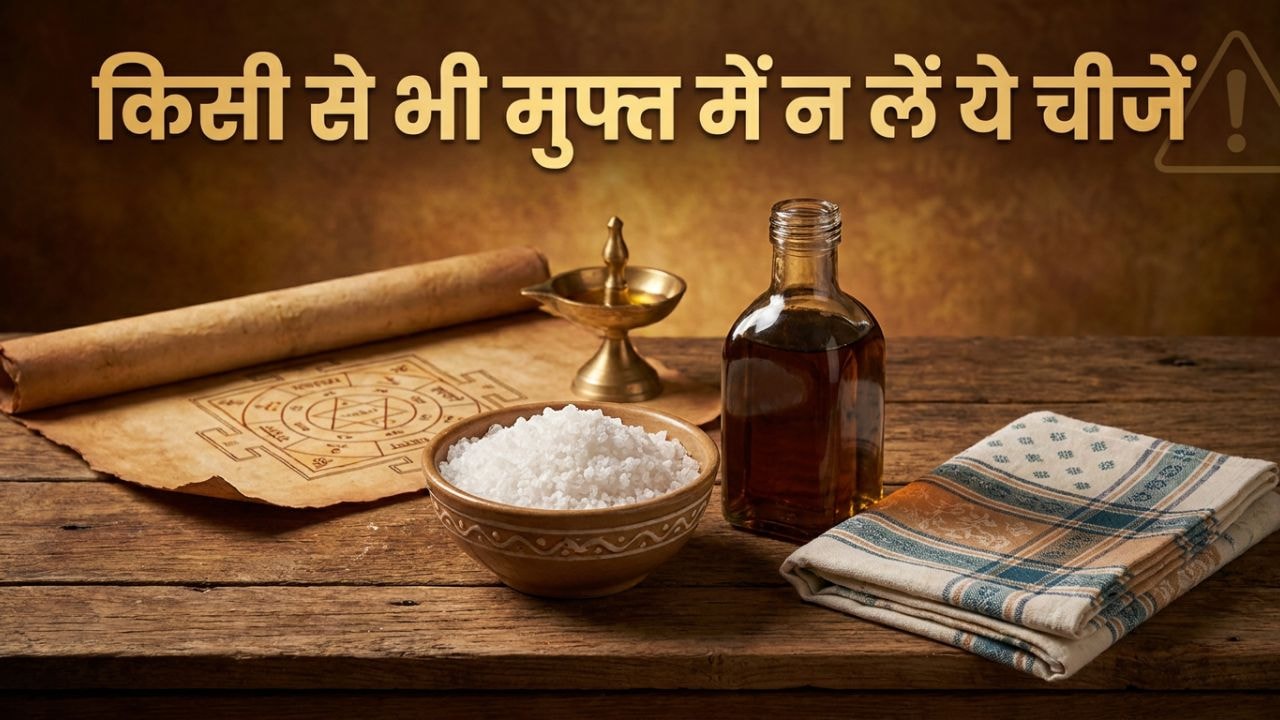 मुफ्त में भी किसी से नहीं लेनी चाहिए ये 3 चीजें, हो जाएंगे गरीब और कंगाल