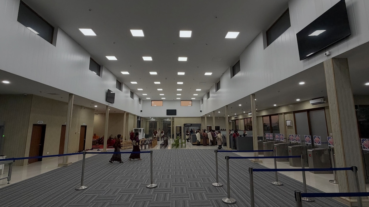 The terminal is part of the infrastructure being put in place as GMC develops