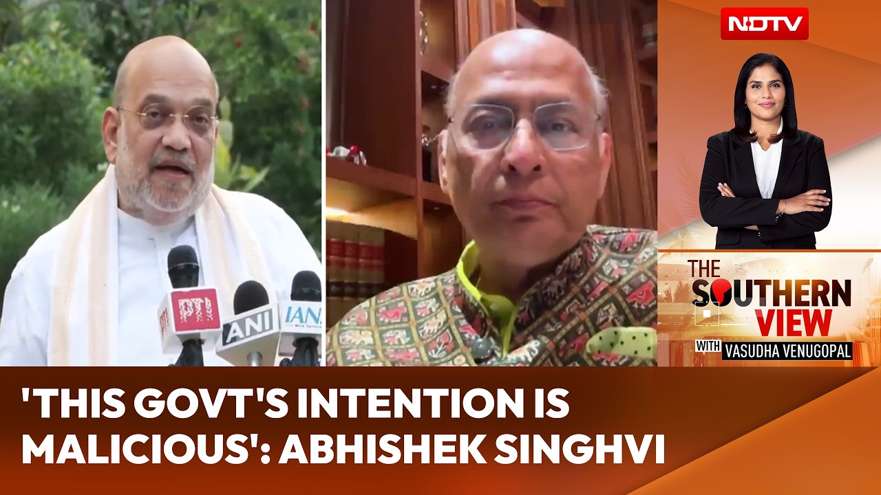 'This Government's Intention Is Malicious': Singhvi On Protest Restrictions