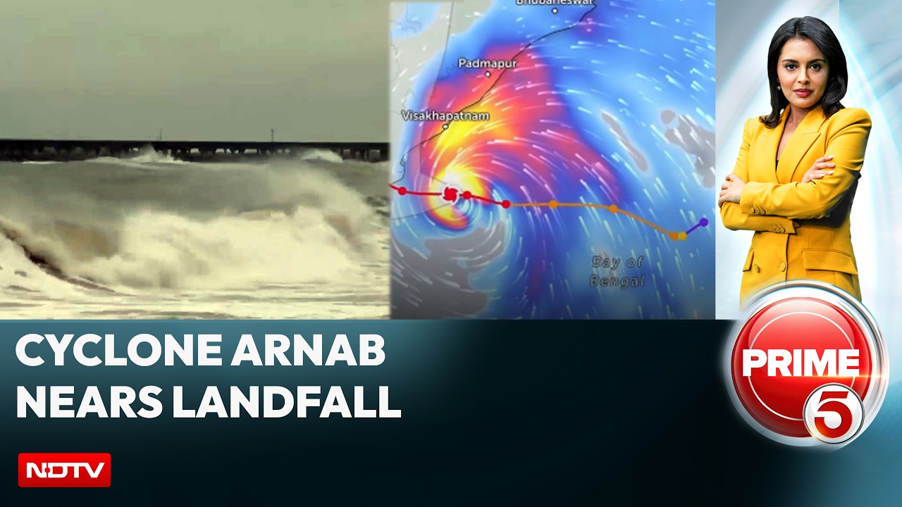 Cyclone Arnab Nears Landfall: Odisha, Andhra Pradesh On High Alert