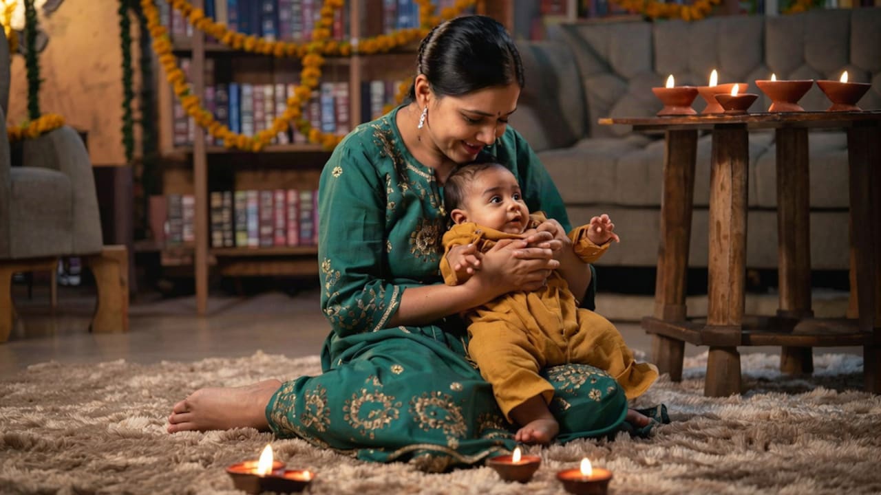 How To Manage A Baby's First Diwali Safely