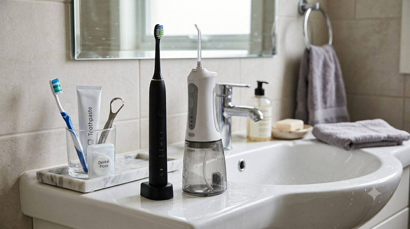 Electric toothbrushes and water flossers are becoming very popular