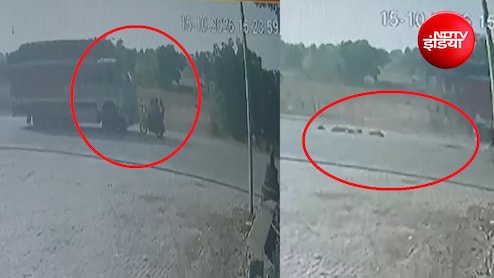 जलगांव में ट्रक-बाइक की भिड़ंत; 3 महीने के मासूम समेत बुरहानपुर के परिवार के 6 लोगों की मौत, CCTV आया सामने