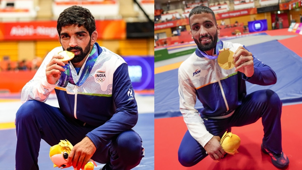 Aman Sehrawat, Sujeet Kalkal Lead Indias Best Asian Games Wrestling Campaign Since 1962