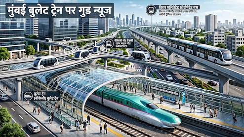 मुंबई के बुलेट ट्रेन यात्रियों को तोहफा, BKC से चलेगी देश की पहली पॉड टैक्सी, विरार से बिना ड्राइवर वाली बसें, जानें MMRDA की महायोजना