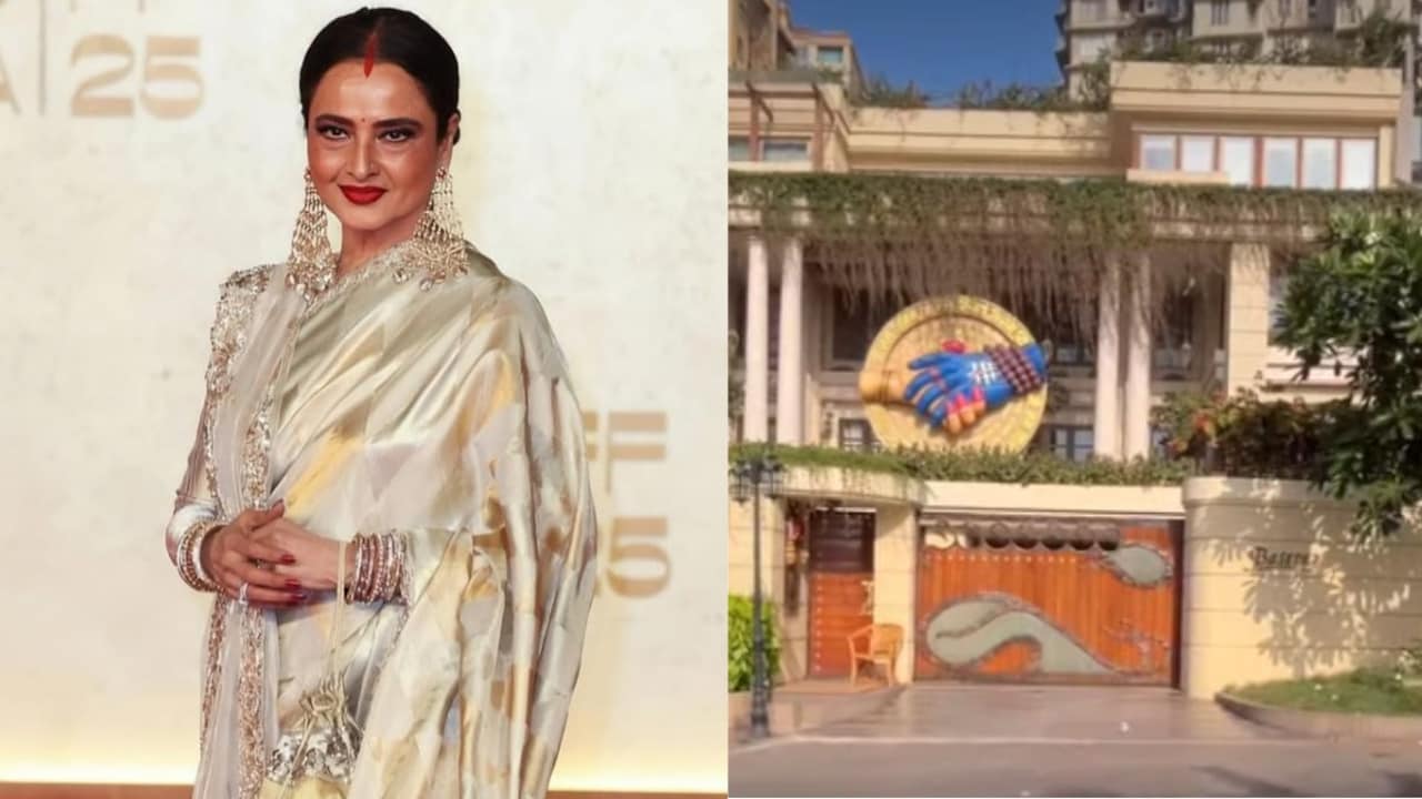 Tour Rekha's Rs 100 Crore Mumbai Mansion Basera That Reflects Her Timeless Grace