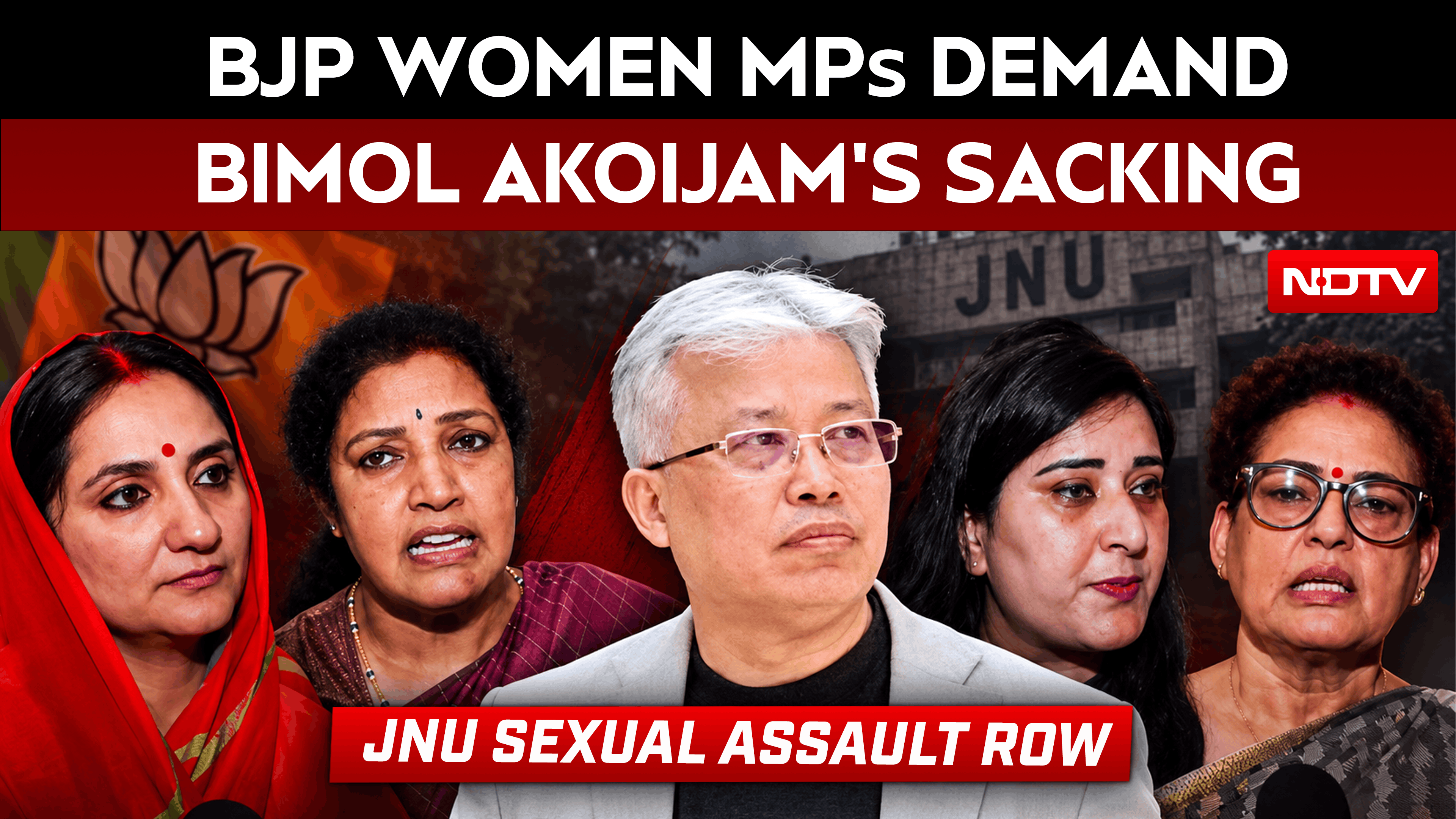Akoijam JNU Sexual Assault Row | BJP Women MPs Demand Congress' Akoijam's Sacking Over Allegations