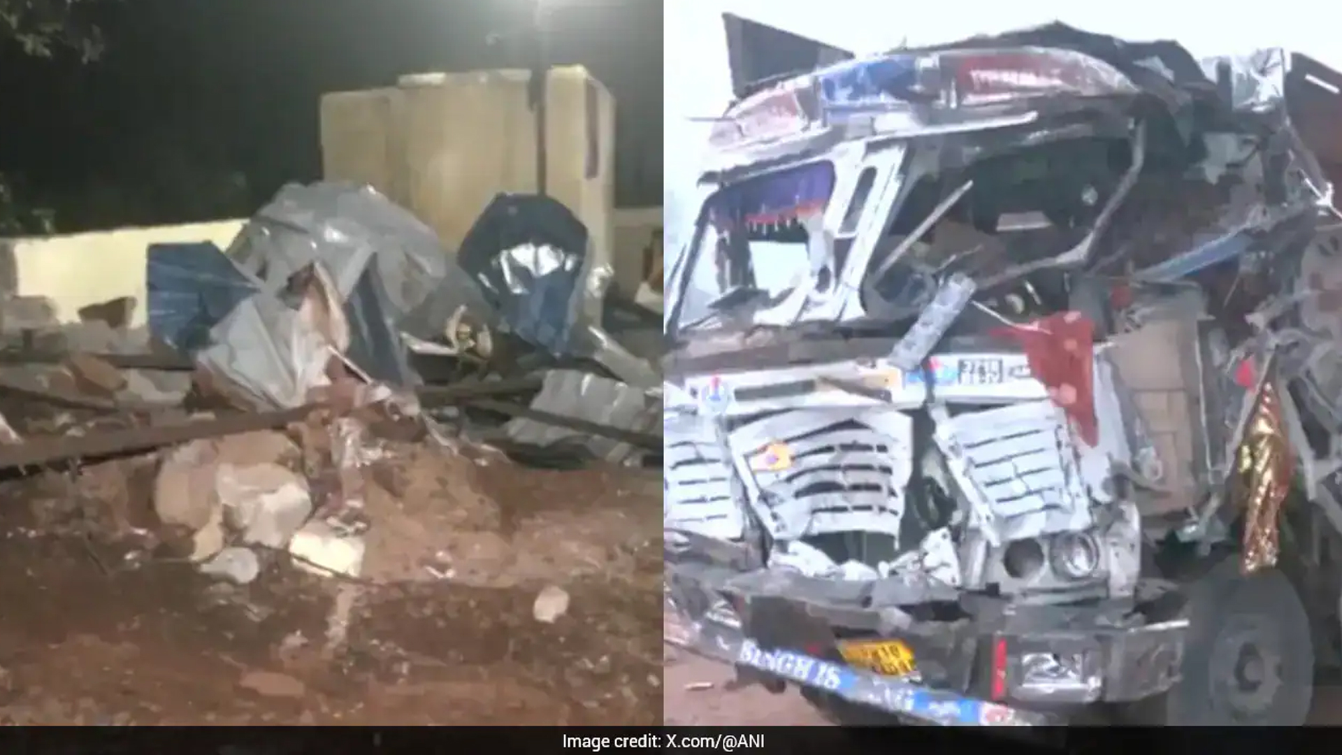Gwalior Temple Tragedy: Out-of-Control Truck Runs Over Devotees, 15 Dead