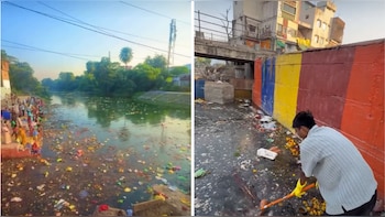 'Eight Months Of My Hardwork Go To Waste': Bittu Tabahi Shares A Heartbreaking Video Of Garbage Filled Ajnar River