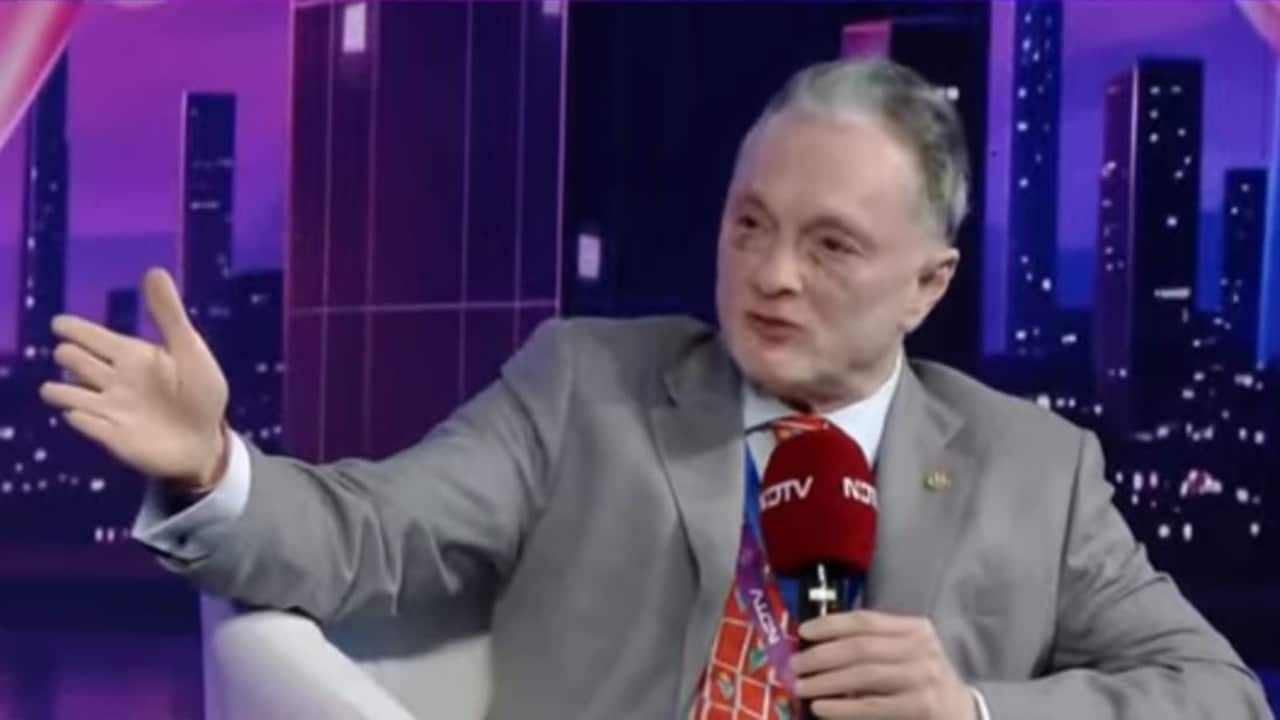Gautam Singhania at NDTV World Summit 2026: Why Ferrari beats Tesla's ...