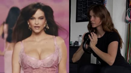 How Barbara Palvin Prepped For Victoria's Secret Walk 6 Weeks Postpartum