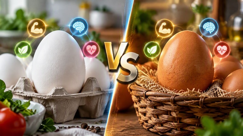 कौन सा अंडा अच्छा होता है? सफेद या ब्राउन, दोनों में से कौन सा खाएं?