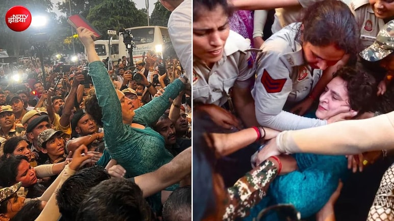 सड़क पर लेटतीं, बस से लटकतीं&hellip; संसद से सड़क तक प्रियंका गांधी की मौजूदगी दे रही राहुल गांधी के हमलों को धार