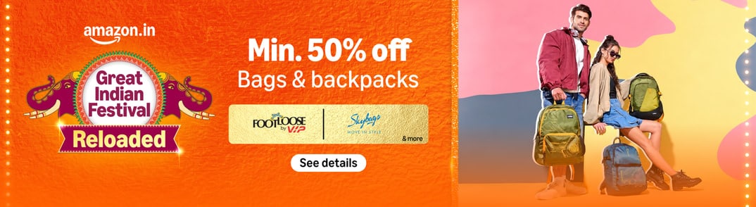 Great Indian Festival 2026: 5 Best Bags and Backpacks Under ₹3,000