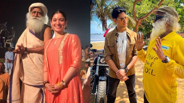 How Tamannaah Bhatia And Sidharth Malhotra's Spiritual Journeys Have A Sadhguru Connection