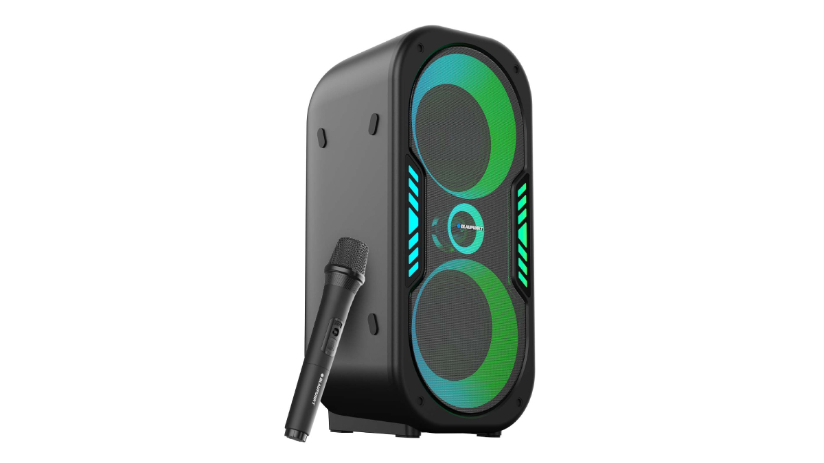 100W पार्टी स्पीकर Blaupunkt Rock & Roll Rhythm भारत में लॉन्च, 10 घंटे की बैटरी, जानें कीमत