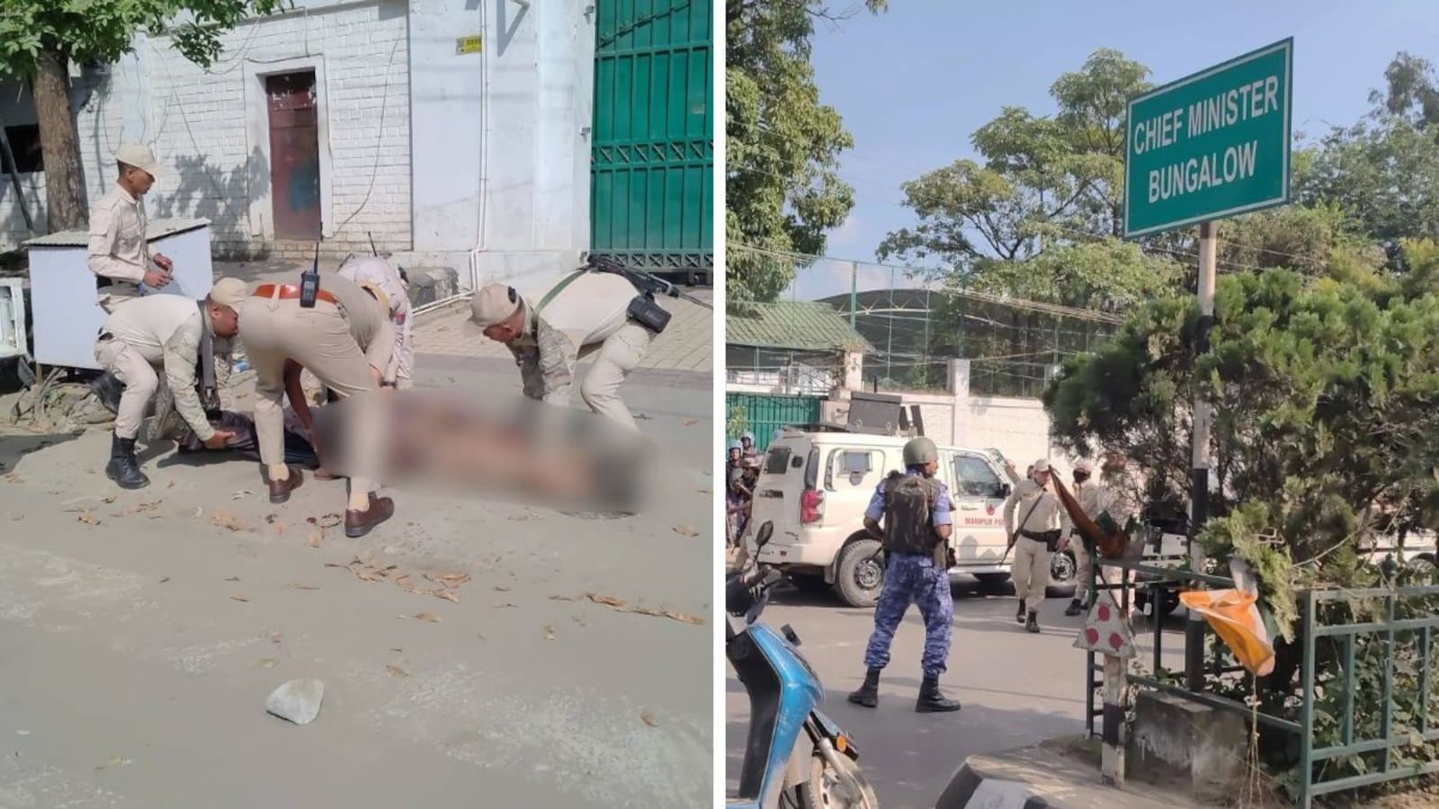3 Killed In Manipur Violence, Locals Take Bodies To Chief Minister's House 3 Killed In Manipur Violence, Locals Take Bodies To Chief Minister's House