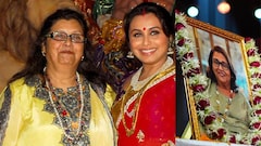 Tribute Paid To Rani Mukerji's Mother At Family Durga Puja Event In Mumbai