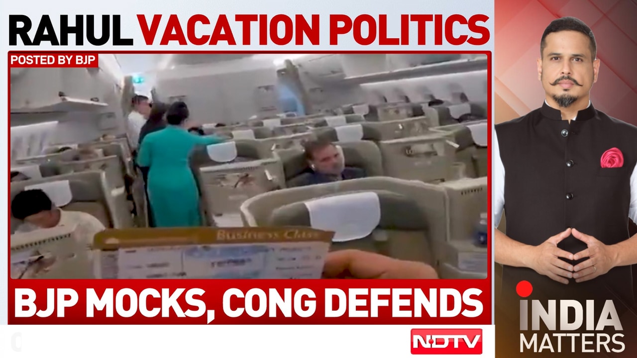 Rahul Gandhi Flies Out As Political Storm Rages At Home