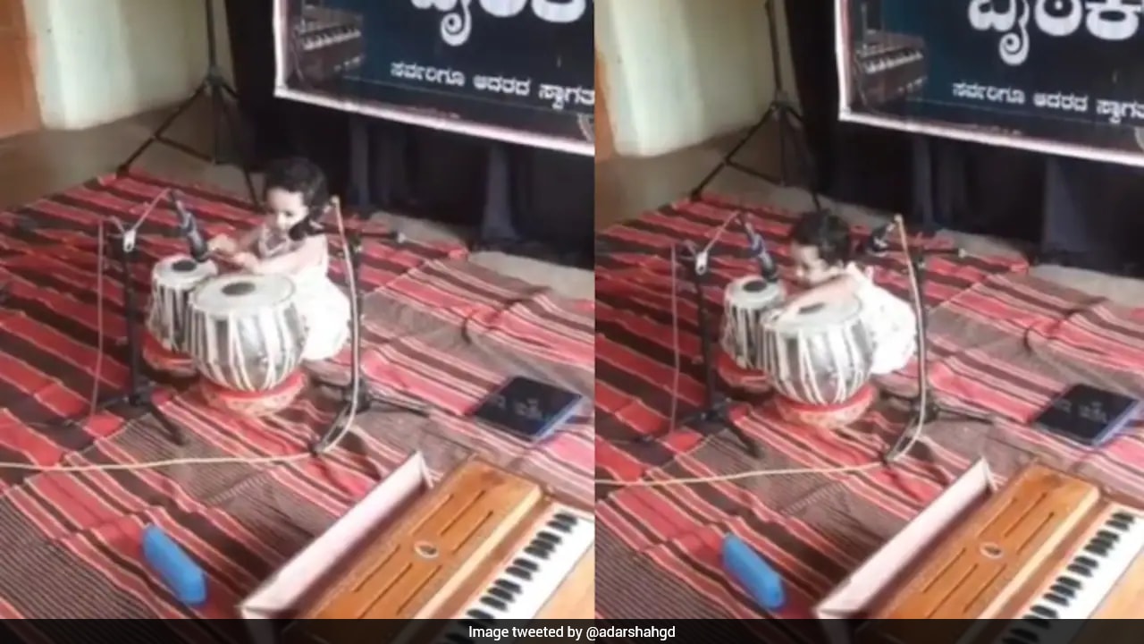 Karnataka Girl, 2, Enters India Book Of Records For Playing 12 Taals On Tabla