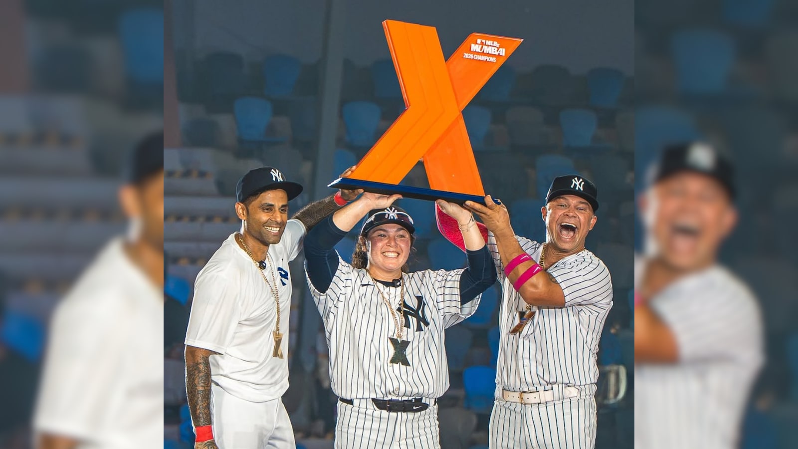 Suryakumar Yadav, Shardul Thakur And MLB Stars Light Up Mumbai In ...