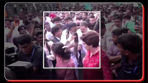 Rahul Gandhi March Video: DK Shivakumar Pushed Back, BJP Takes A Dig
