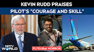 Flydubai Horror: Kevin Rudd Praises Pilot's "Courage And Skill"