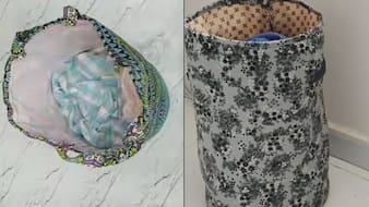 DIY: लॉन्ड्री बास्केट कैसे बनाएं? घर की चीजों से लॉन्ड्री बैग बनाने का आसान तरीका