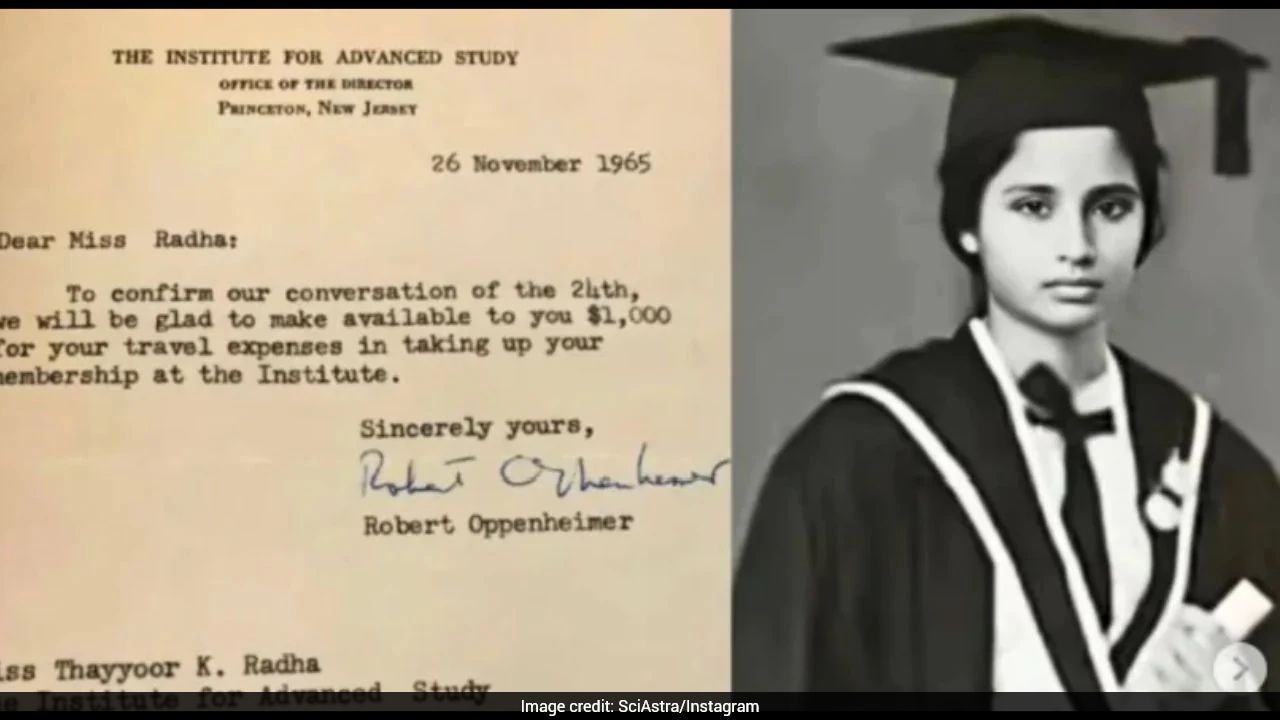 Meet TK Radha: Kerala Physicist Whose Work Earned Oppenheimer's Invitation